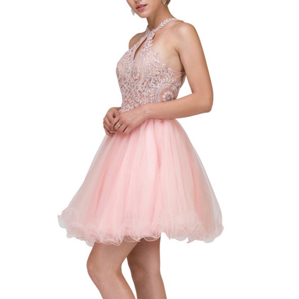 Blush Dress prom dress